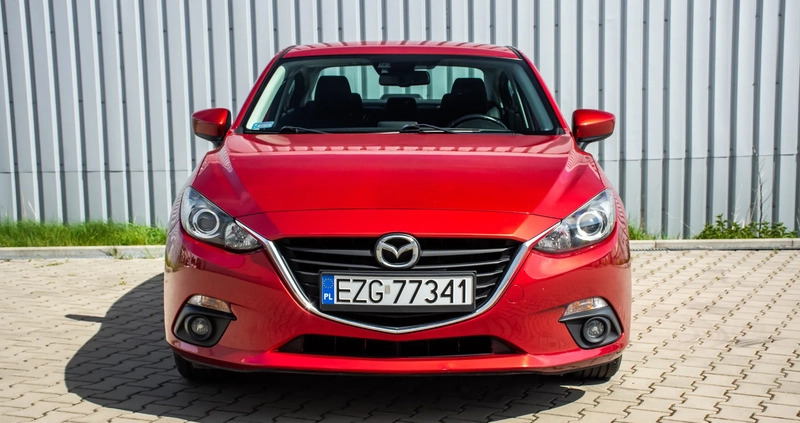 Mazda 3 cena 54900 przebieg: 148100, rok produkcji 2015 z Łódź małe 529